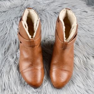 rag & bone Tan Ankle Boots